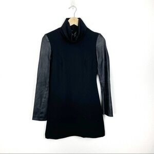 Bod & Christensen Dress Womens Small Black Long Sleeve